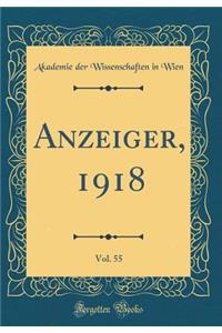 Anzeiger, 1918, Vol. 55 (Classic Reprint)