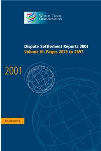 Dispute Settlement Reports 2001: Volume 6, Pages 2075-2697