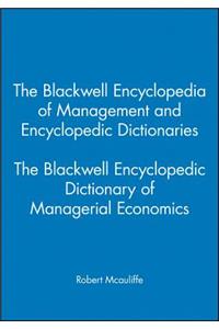 The Blackwell Encyclopedic Dictionary of Managerial Economics