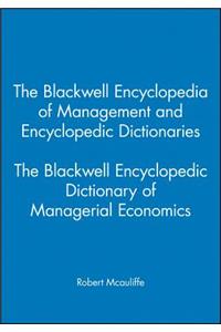 Blackwell Encyclopedic Dictionary of Managerial Economics