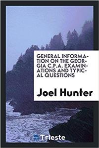 General Information on the Georgia C.P.A. Examinations and Typical Questions