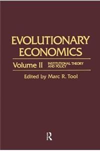 Evolutionary Economics