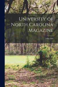 University of North Carolina Magazine; 1908-1909