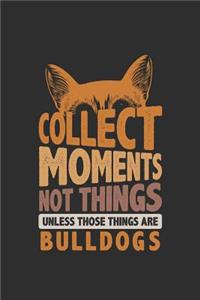 Collect Moments Not Things Unless Those Things Are Bulldogs