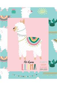 No Drama Llama, Academic Lesson Planner 2019- 2020