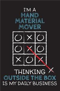 I'm a HAND MATERIAL MOVER