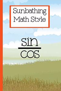 Math Composition Notebook sin cos equals tan
