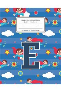 Primary Composition Notebook Grades K-2 Story Journal E