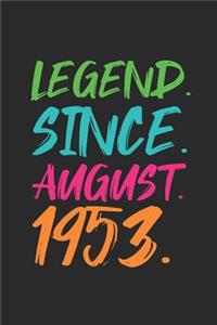 Legend Since August 1953