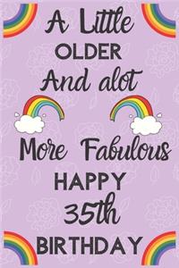 A Little Older And alot More Fabulous Happy 35th Birthday