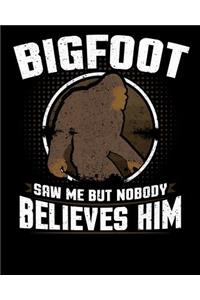 Bigfoot Saw Me But Nobody Believes Him