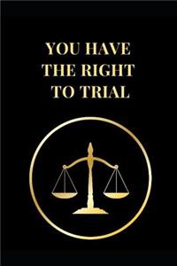 You Have the Right to Trial