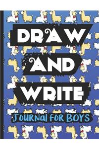 Draw and Write Journal for Boys