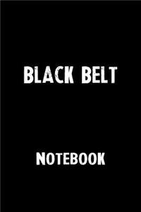 Black Belt Notebook