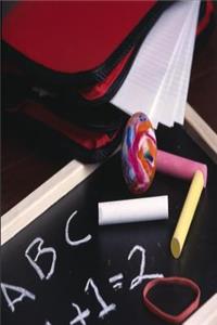 School Journal Small Chalkboard Lined Journal Pages