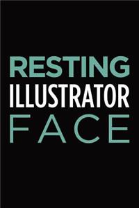 Resting illustrator face
