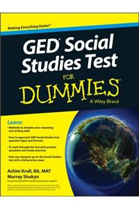 GED Social Studies For Dummies