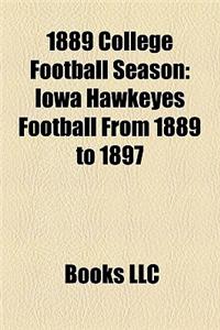 1889 College Football Season