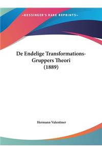 de Endelige Transformations-Gruppers Theori (1889)