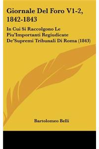 Giornale del Foro V1-2, 1842-1843