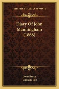 Diary of John Manningham (1868)