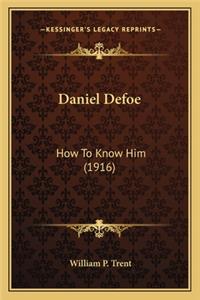 Daniel Defoe