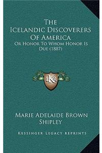 The Icelandic Discoverers of America
