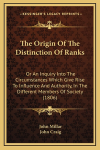 The Origin Of The Distinction Of Ranks