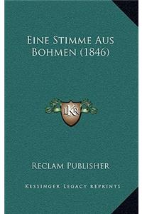 Eine Stimme Aus Bohmen (1846)