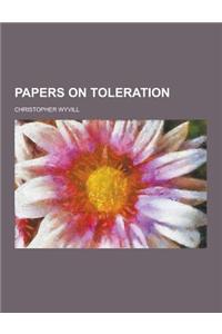 Papers on Toleration