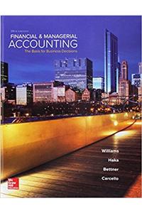 Gen Combo Financial & Managerial Accounting; Connect Access Card