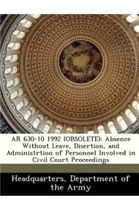 AR 630-10 1992 (Obsolete)
