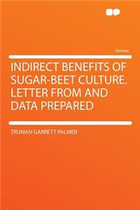 Indirect Benefits of Sugar-Beet Culture. Letter from and Data Prepared