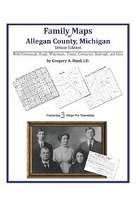 Family Maps of Allegan County, Michigan