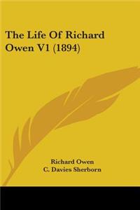 Life Of Richard Owen V1 (1894)