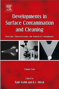 Developments in Surface Contamination and Cleaning, Volume 4: Detection, Characterization, and Analysis of Contaminants