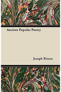 Ancient Popular Poetry