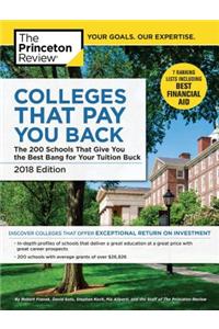 Colleges That Pay You Back, 2018 Edition