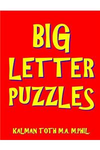 Big Letter Puzzles