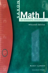 Math 1 2e Teacher Assessment Binder