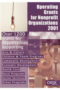 Operating Grants for Nonprofit Organizations 2001
