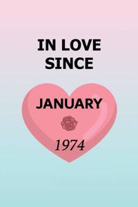 In Love Since January 1974
