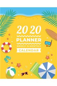 2020 Planner Weekly and Monthly