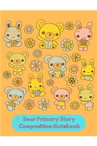 Bear Primary Story Composition Notebook