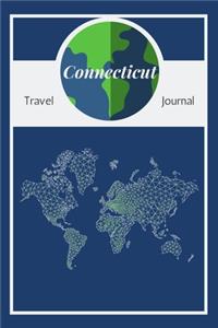 Connecticut Travel Journal: A Cool Guided Travel Journal. 6x9 Vacation Diary With Prompts, or Road Trip Notebook for Adults, Teens and Kids of All Ages.