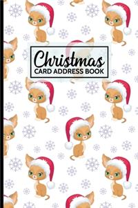 Christmas Card Address Book