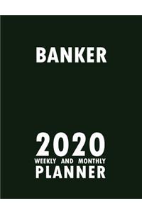 Banker 2020 Weekly and Monthly Planner