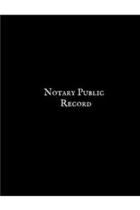 Notary Public Record