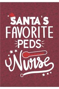 Santa's Favorite PEDS Nurse