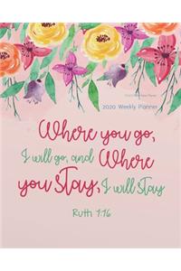 2020 Bible Verse Planner